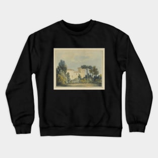 Arno, A Villa Among Trees and Bushes Crewneck Sweatshirt